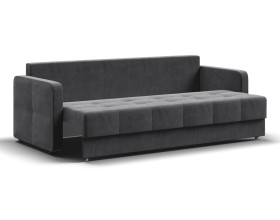 Диван Морган Велюр Монолит серый