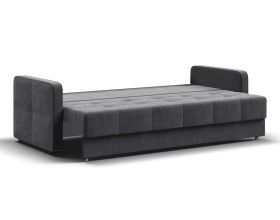 Диван Морган Велюр Монолит серый