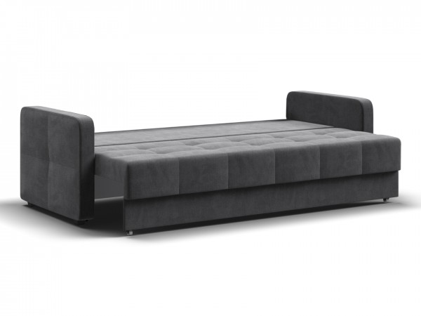 Диван Морган Велюр Монолит серый