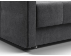 Диван Морган Велюр Монолит серый