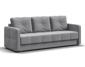 Диван Морган Велюр Монолит сталь