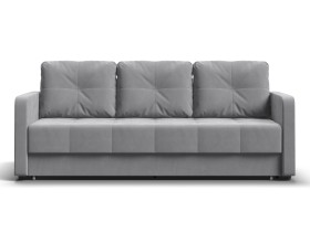 Диван Морган Велюр Монолит сталь