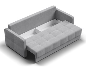 Диван Морган Велюр Монолит сталь