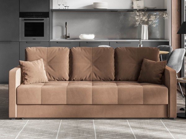 Диван Морган Велюр Монолит мокко