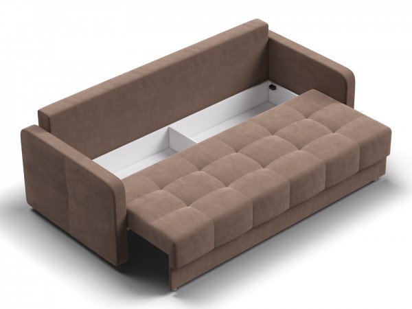 Диван Морган Велюр Монолит мокко