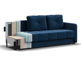 Диван Морган Велюр Монолит синий