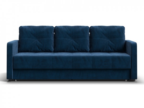 Диван Морган Велюр Монолит синий