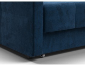 Диван Морган Велюр Монолит синий