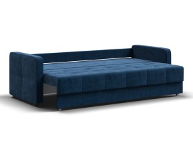 Диван Морган Велюр Монолит синий