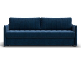 Диван Пекин Велюр Монолит синий