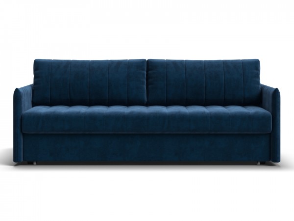 Диван Пекин Велюр Монолит синий
