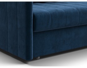Диван Пекин Велюр Монолит синий