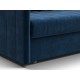 Диван Пекин Велюр Монолит синий