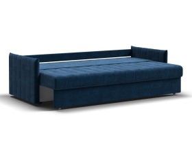 Диван Пекин Велюр Монолит синий