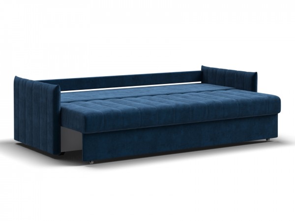 Диван Пекин Велюр Монолит синий