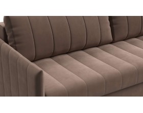 Диван Пекин Велюр Монолит сталь