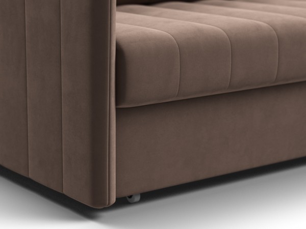 Диван Пекин Велюр Монолит мокко