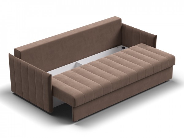 Диван Пекин Велюр Монолит мокко