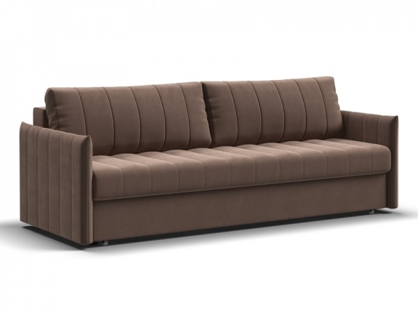 Диван Пекин Велюр Монолит мокко