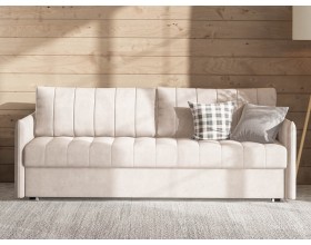 Диван Пекин Велюр Монолит латте