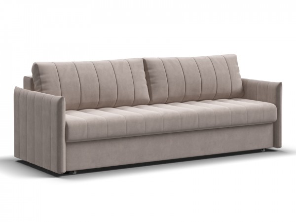 Диван Пекин Велюр Монолит латте