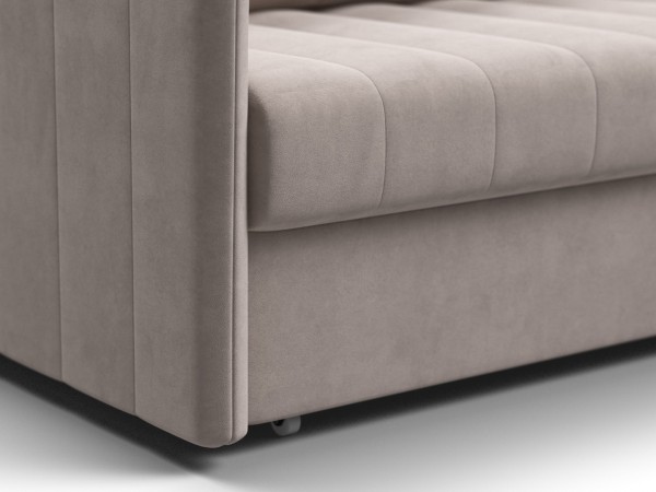 Диван Пекин Велюр Монолит латте