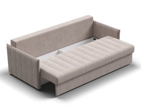 Диван Пекин Велюр Монолит латте