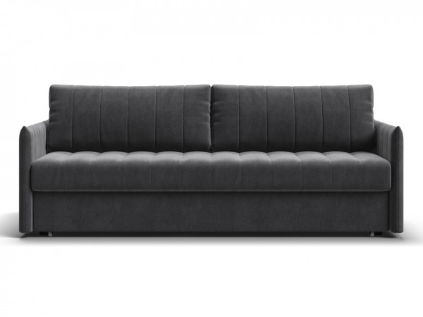 Диван Пекин Велюр Монолит серый
