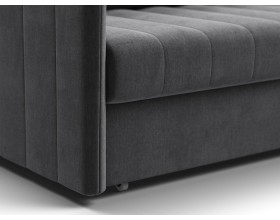 Диван Пекин Велюр Монолит серый