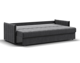 Диван Пекин Велюр Монолит серый