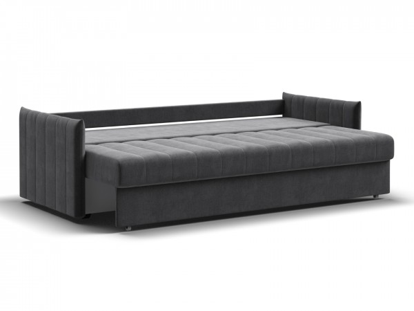 Диван Пекин Велюр Монолит серый