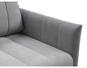 Диван Пекин Велюр Монолит сталь