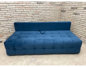 Уценка. Босс Мини диван Велюр Монолит синий