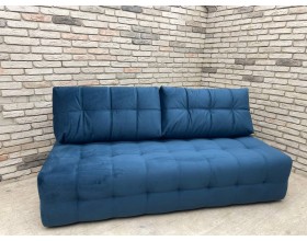 Уценка. Босс Мини диван Велюр Монолит синий