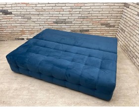 Уценка. Босс Мини диван Велюр Монолит синий