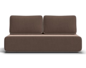 Диван Уно Мини Велюр Монолит мокко