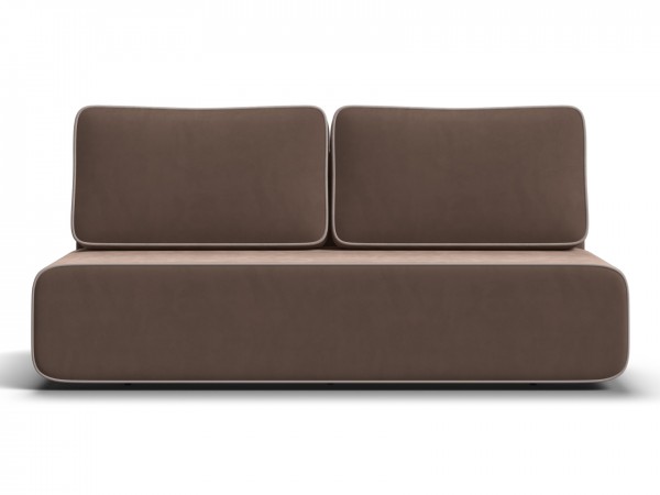 Диван Уно Мини Велюр Монолит мокко