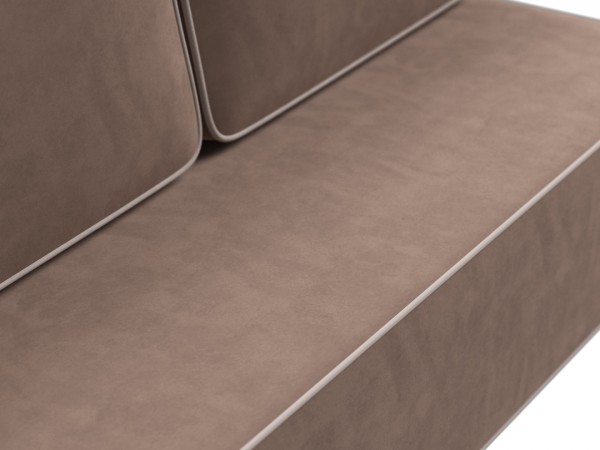 Диван Уно Мини Велюр Монолит мокко