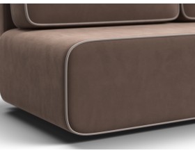 Диван Уно Мини Велюр Монолит мокко