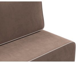 Диван Уно Мини Велюр Монолит мокко