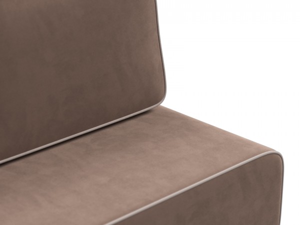 Диван Уно Мини Велюр Монолит мокко