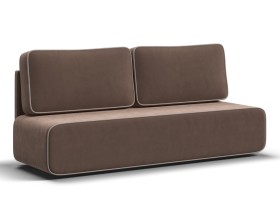 Диван Уно Мини Велюр Монолит мокко