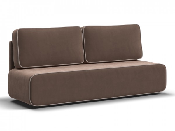 Диван Уно Мини Велюр Монолит мокко