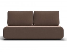 Диван Уно Мини Велюр Монолит мокко