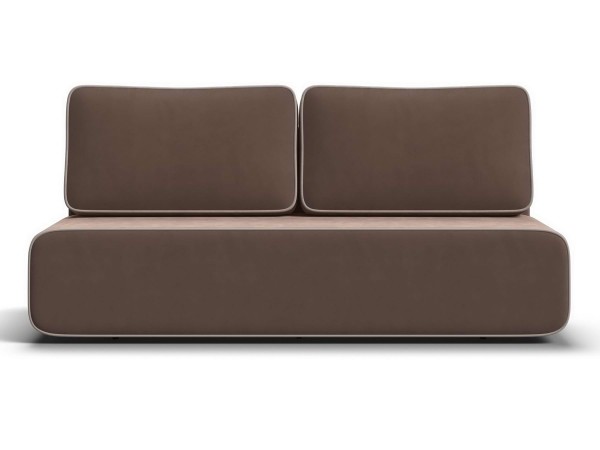 Диван Уно Мини Велюр Монолит мокко