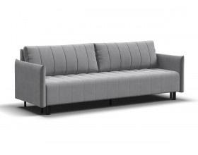 Диван Сканди Велюр Монолит сталь