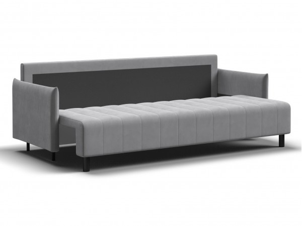 Диван Сканди Велюр Монолит сталь