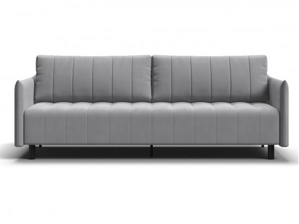Диван Сканди Велюр Монолит сталь