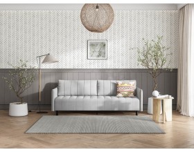 Диван Сканди Велюр Монолит сталь