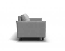 Диван Сканди Велюр Монолит сталь